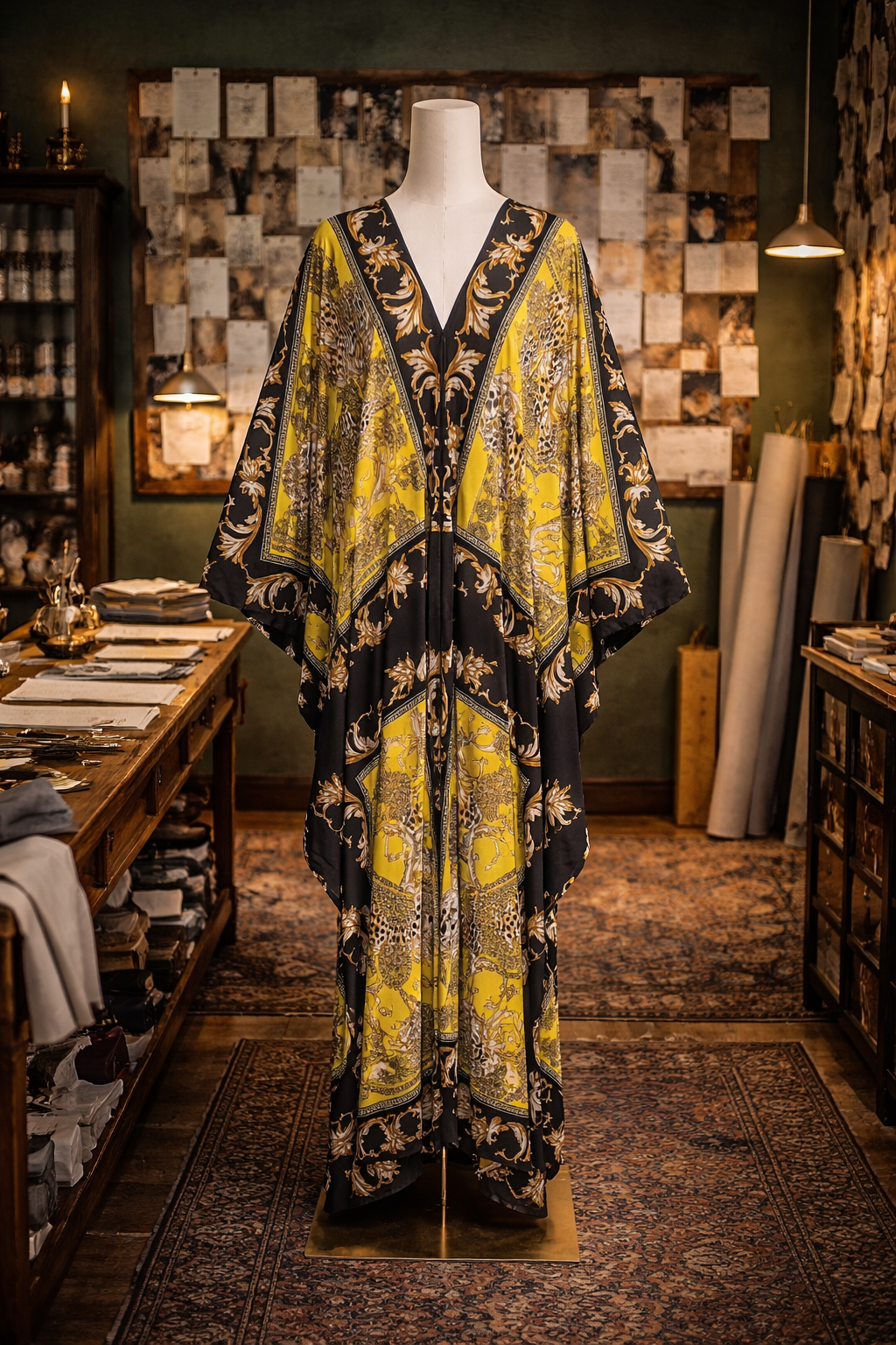 Jennafer Grace Lush Limoncello Kaftan