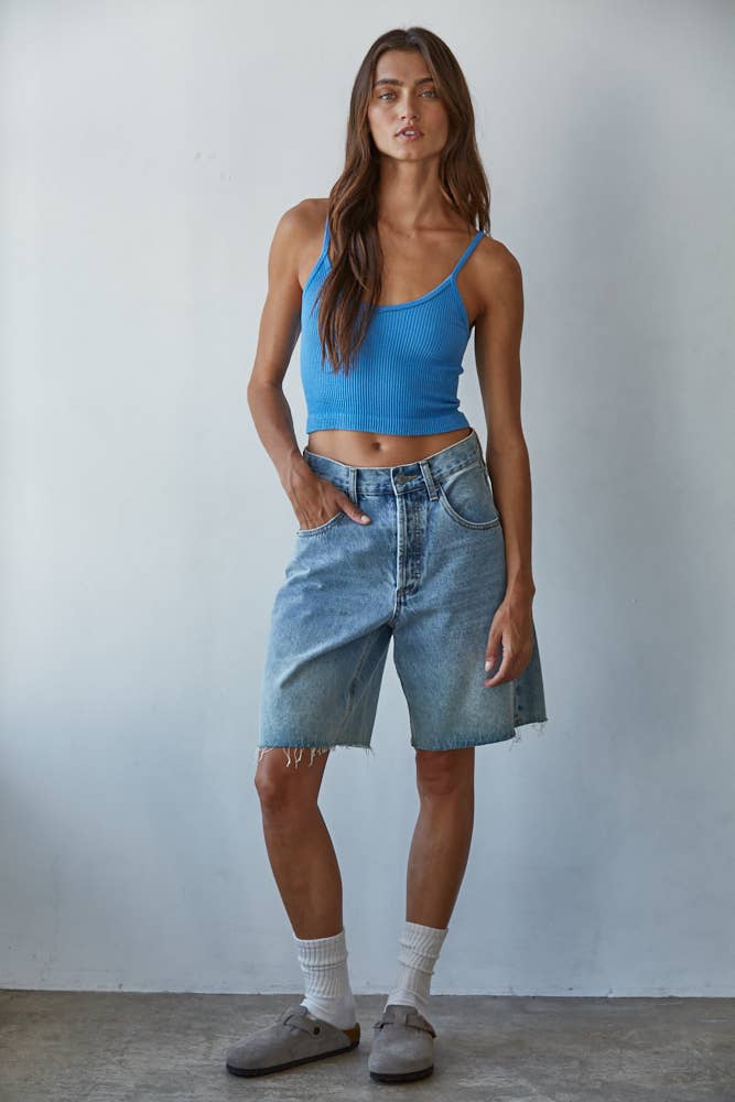 By Together Knit Ribbed Seamless Top