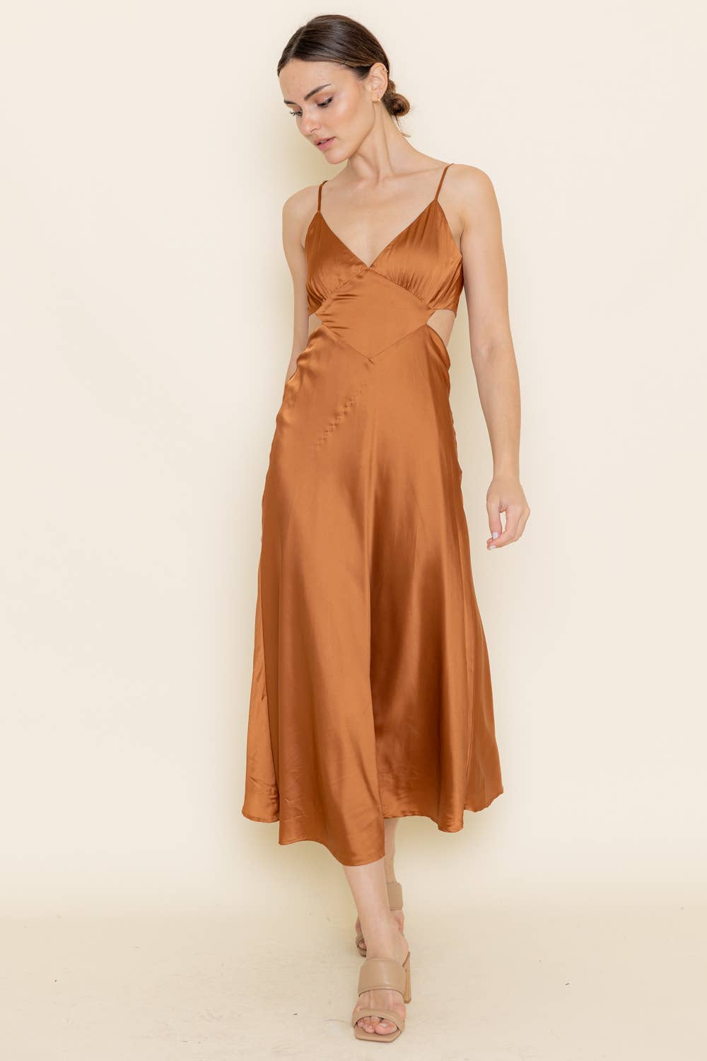 Fore Collection Cut-Out Dress