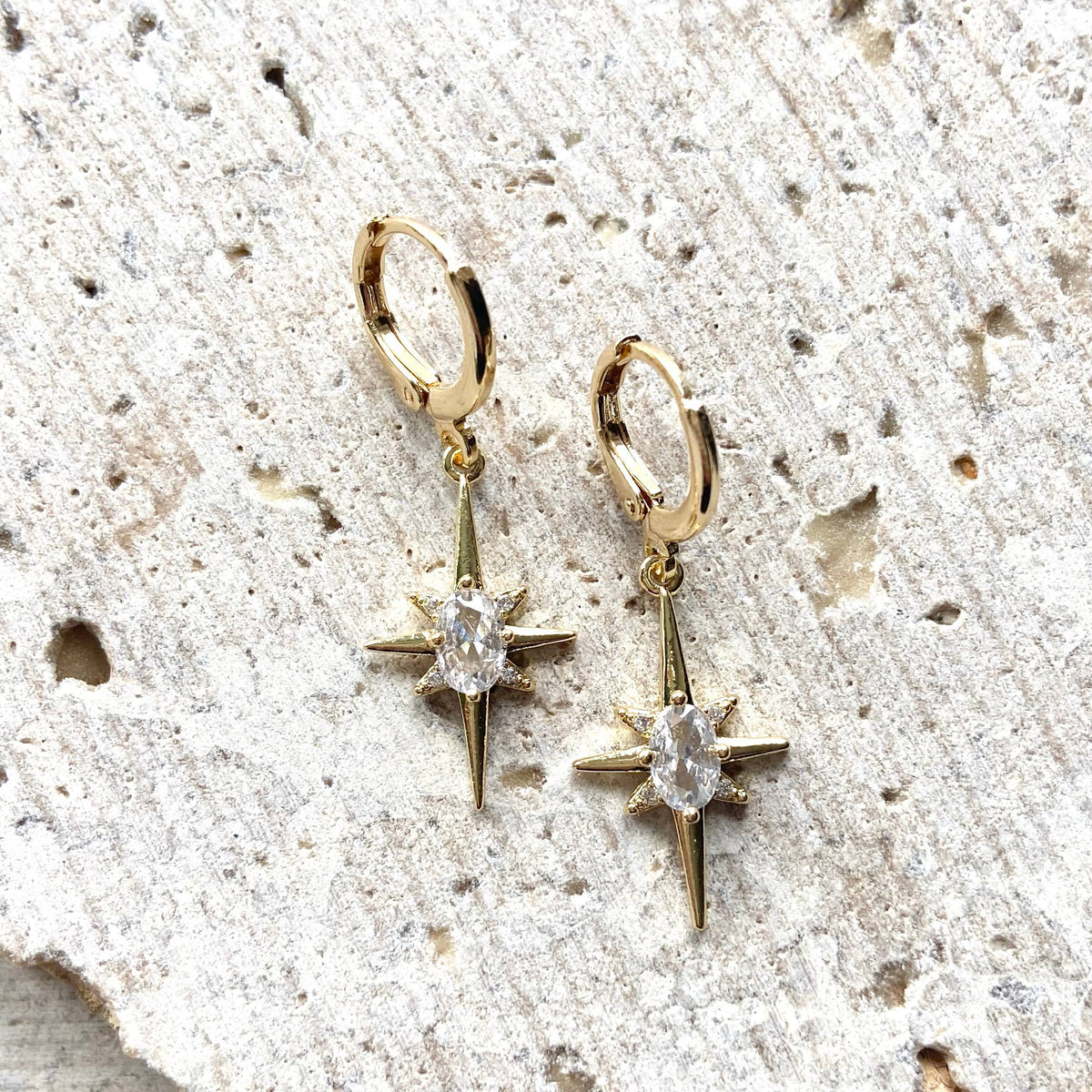 VB&CO Star burst Earrings