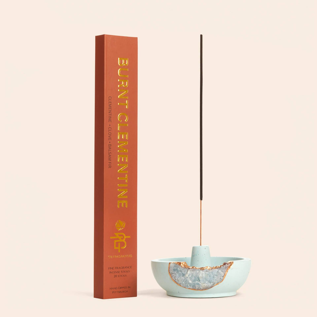 TB Fragrance Burnt Clementine – Warm & Spiced Citrus Holiday Incense