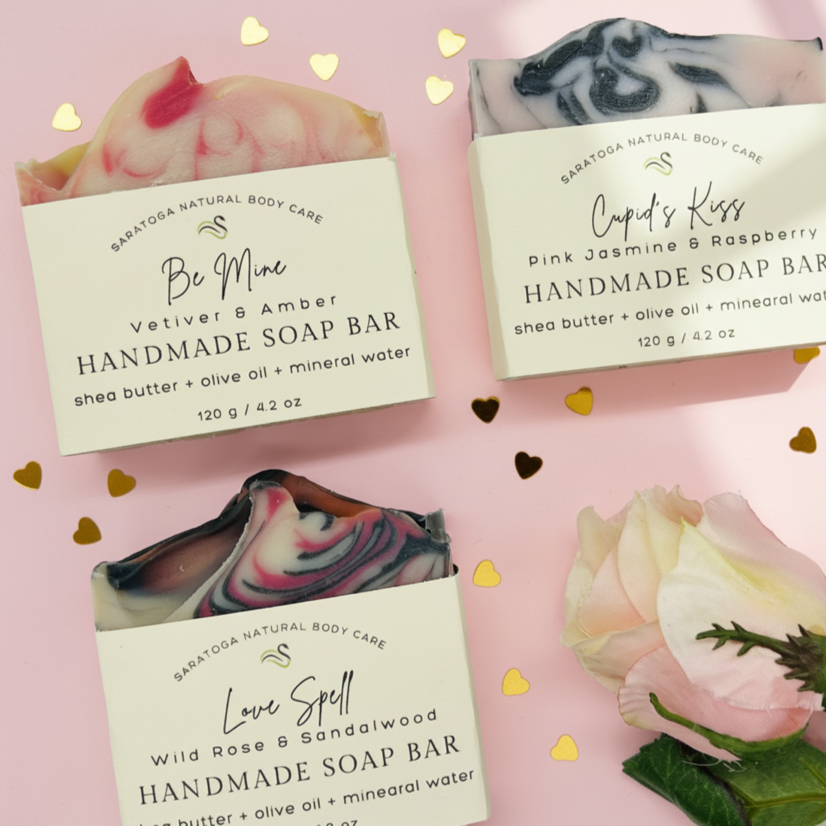 Saratoga Cupid's Kiss Valentine's Day Soap