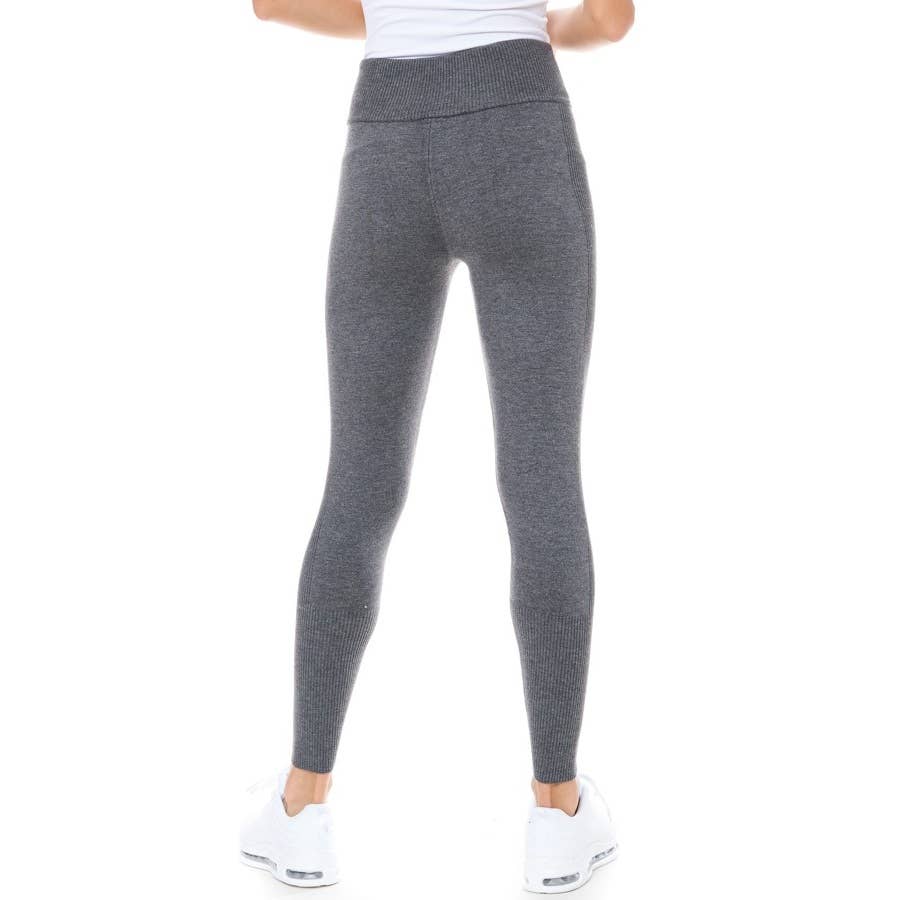 Maronie Stretchy Knit Leggings