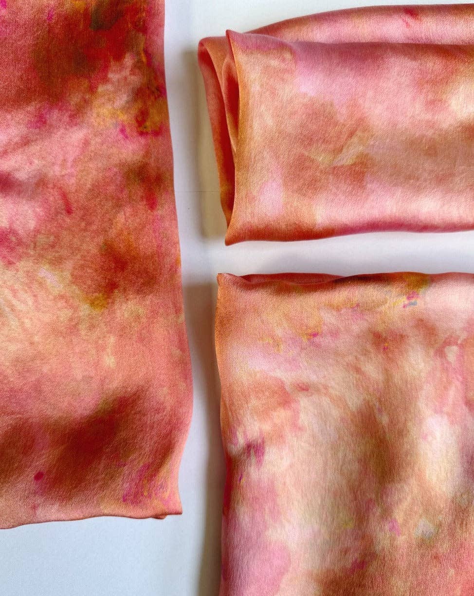 Mira Blackman Hand Dyed Silk Scarf