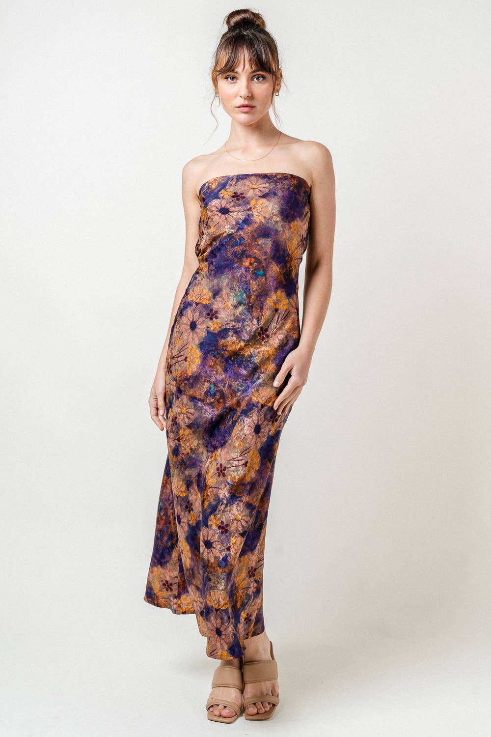 Fore Strapless Maxi Dress