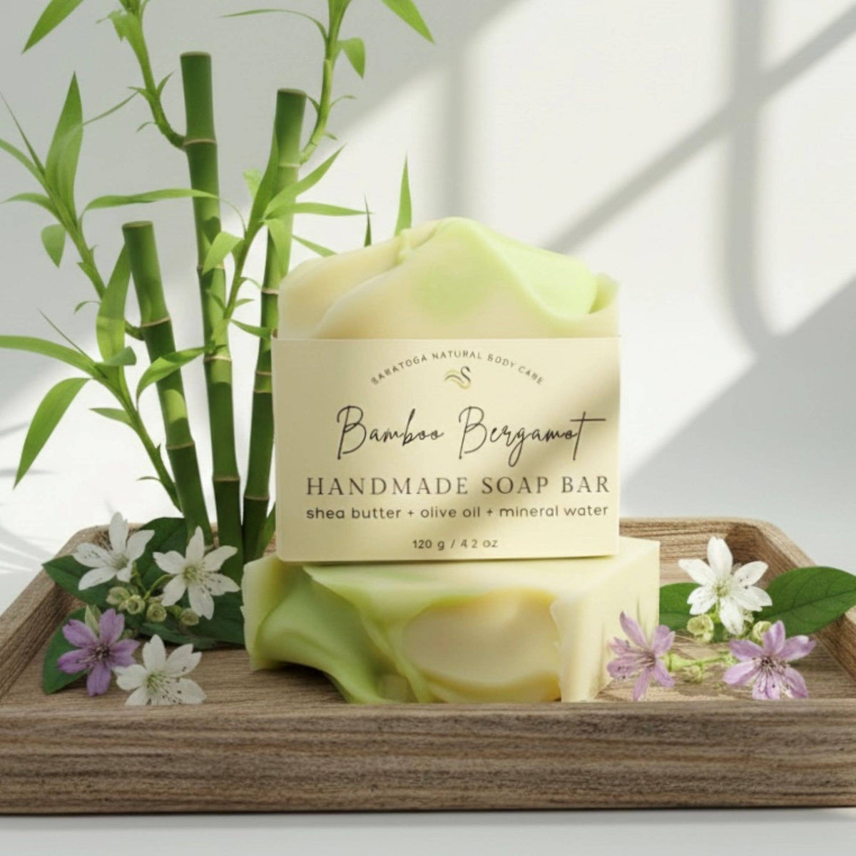 Saratoga Bamboo Bergamot Soap