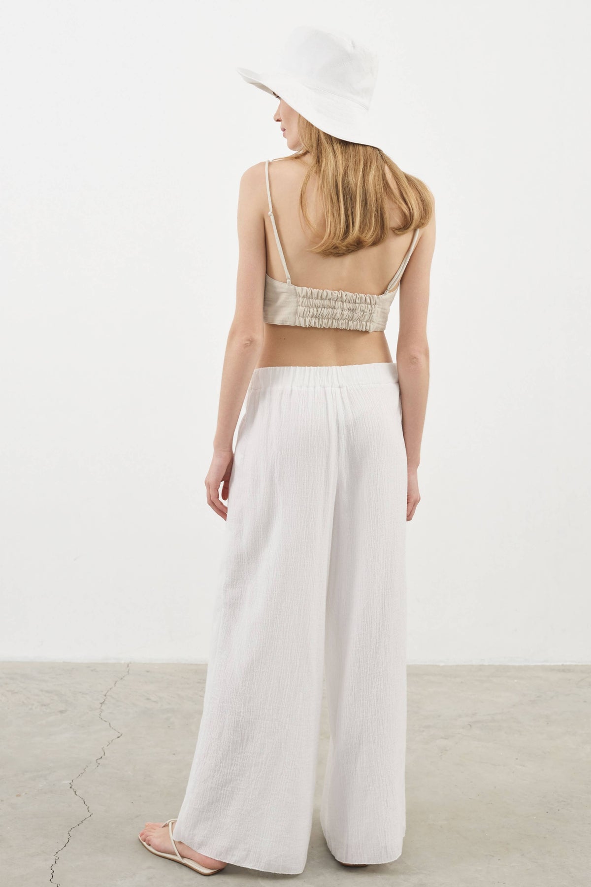 The Handloom June Pants White