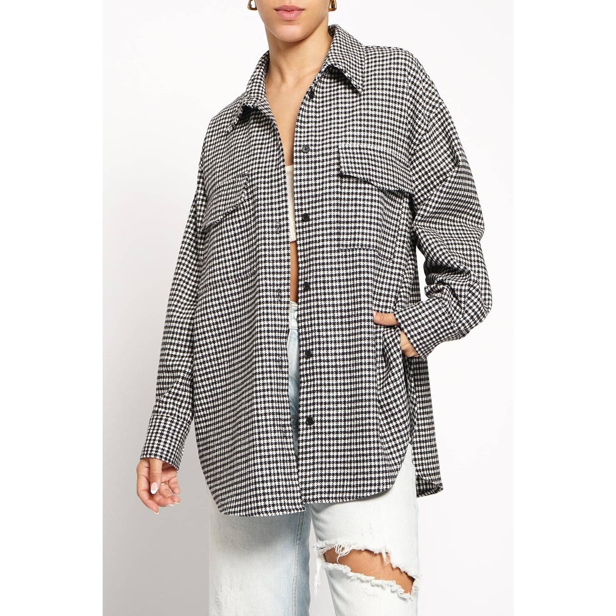 San Souci Flap Pocket Shirt Jacket