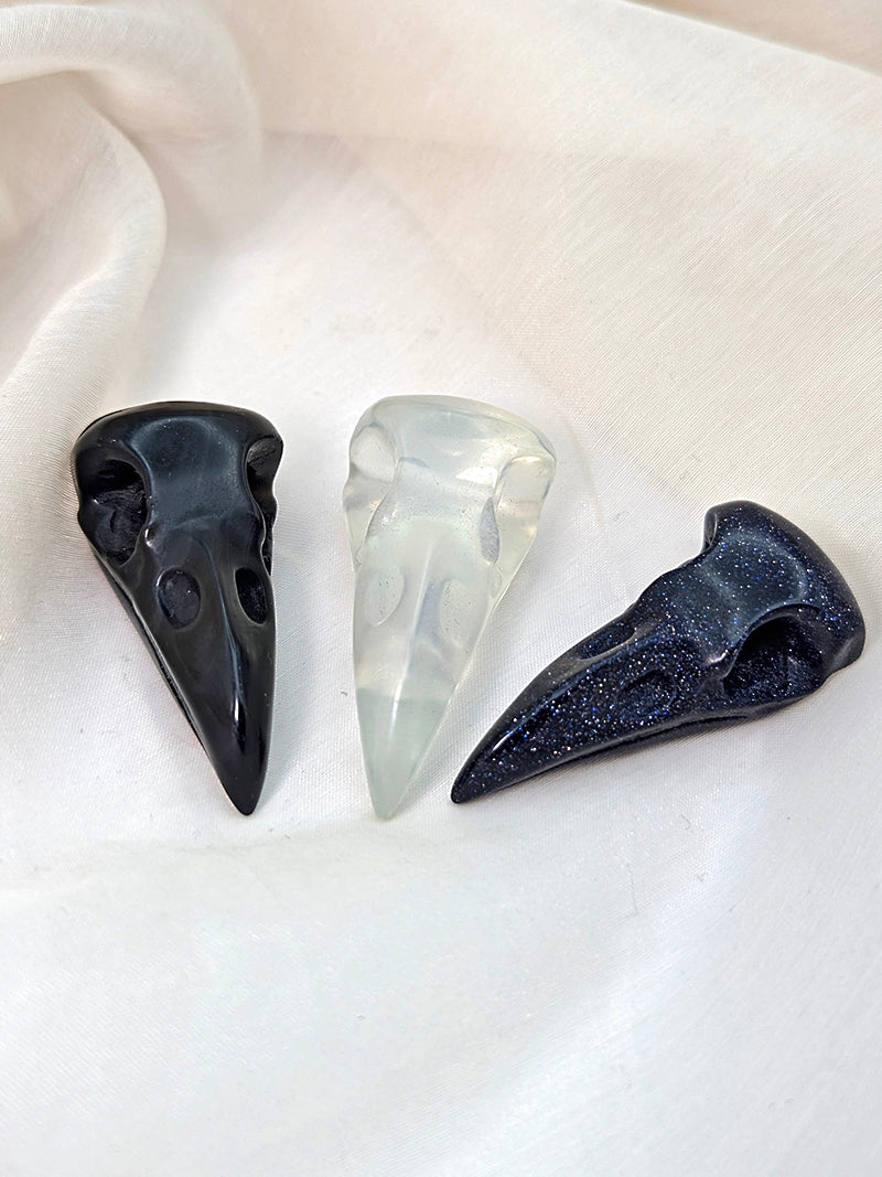 Witch's Way Craft Bird Skull Crystals