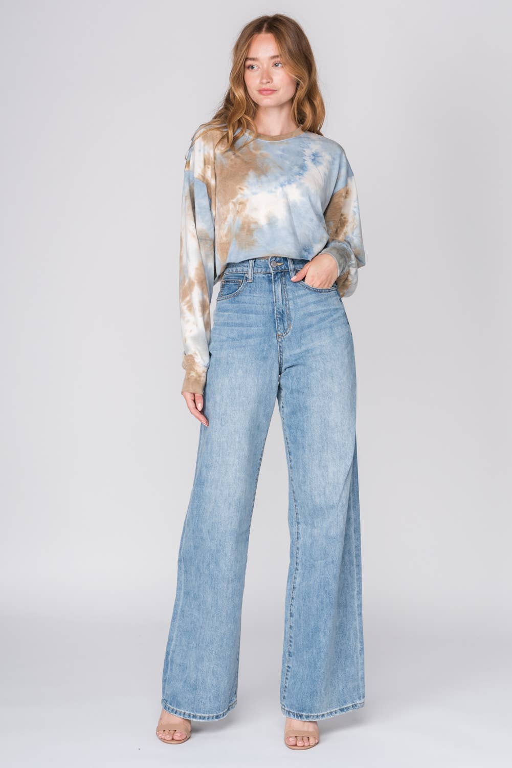 Fore Collection Tie Dyed Pullover