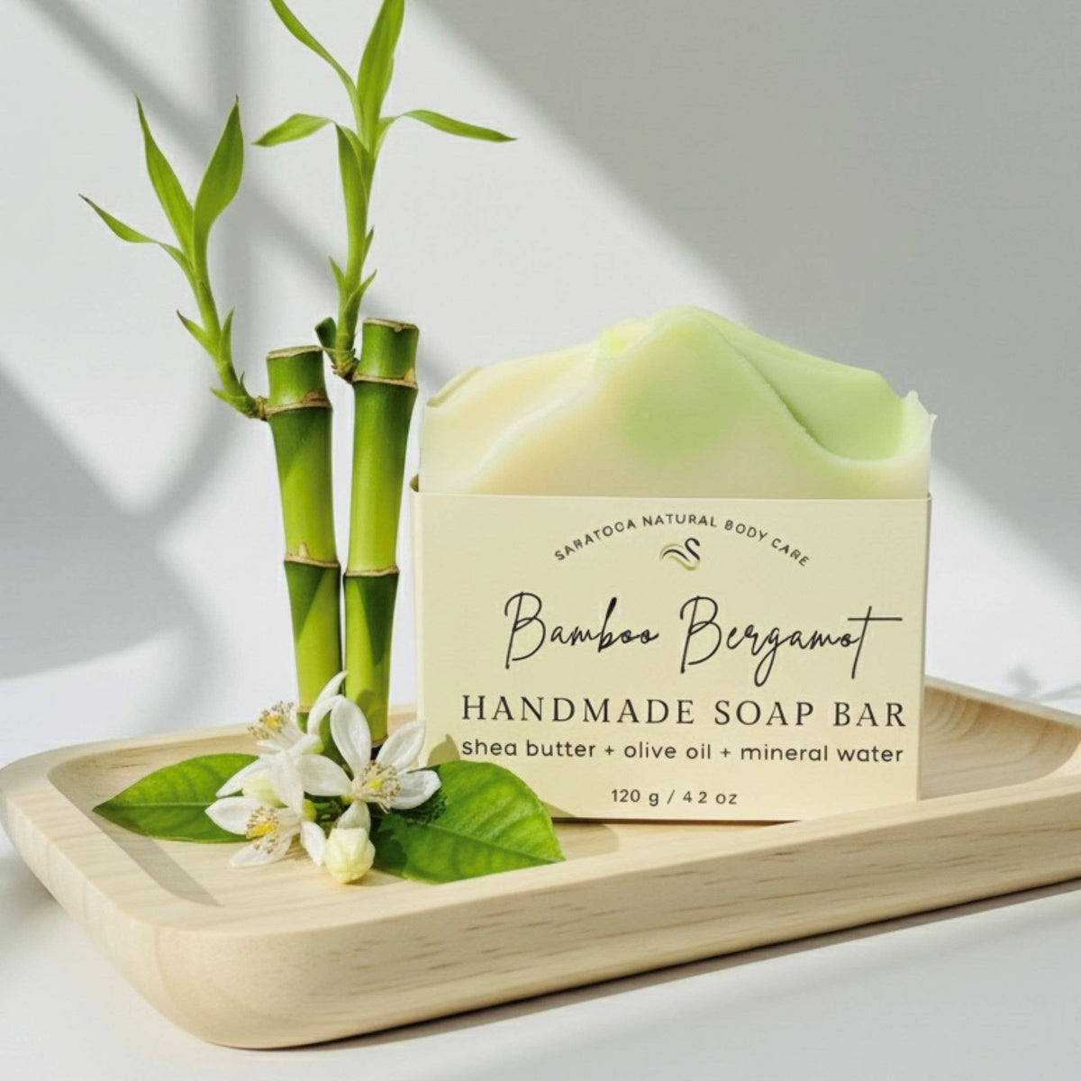 Saratoga Bamboo Bergamot Soap