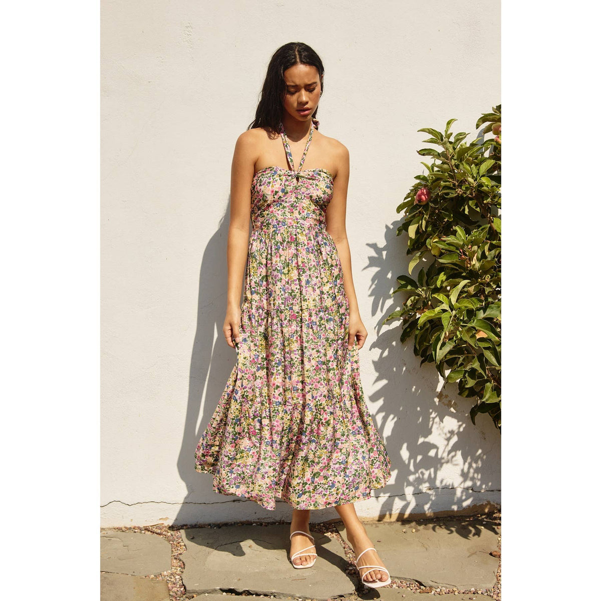 Dress Forum Floral Halter Sundress