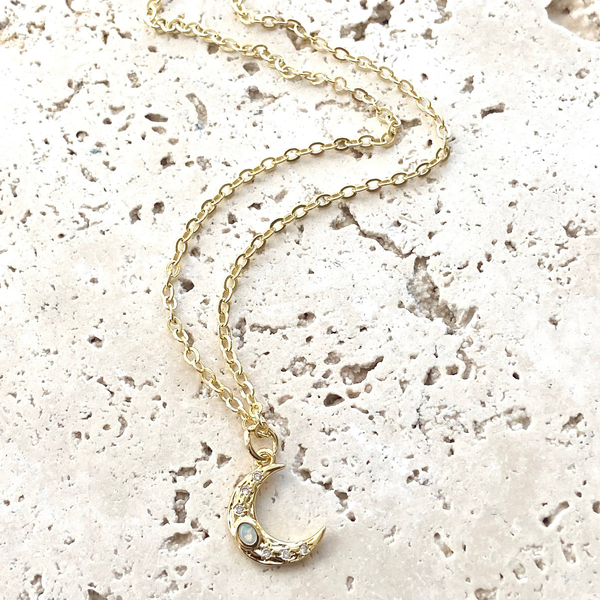VB&CO Opalite Noon Necklace