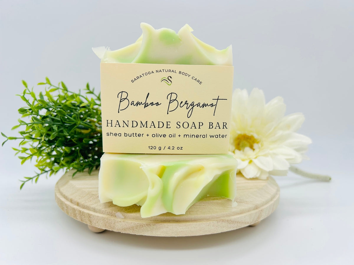 Natural Bamboo Bergamot Soap