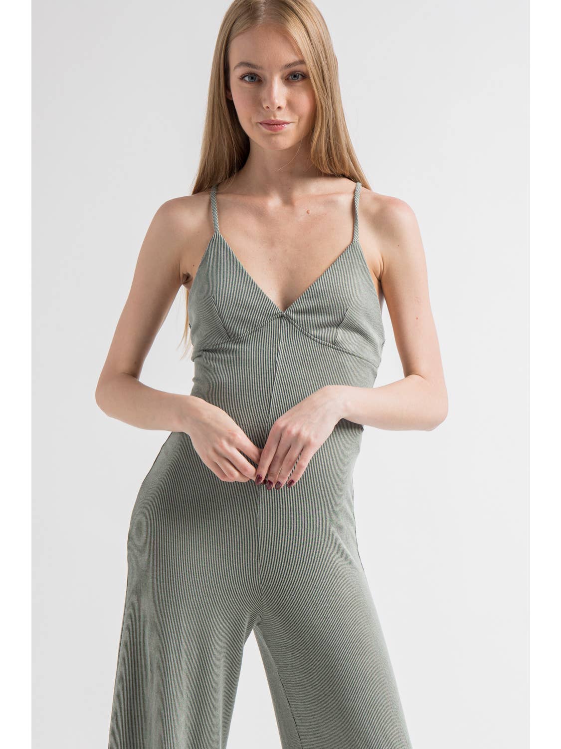 Fore-Olive Jumpsuit
