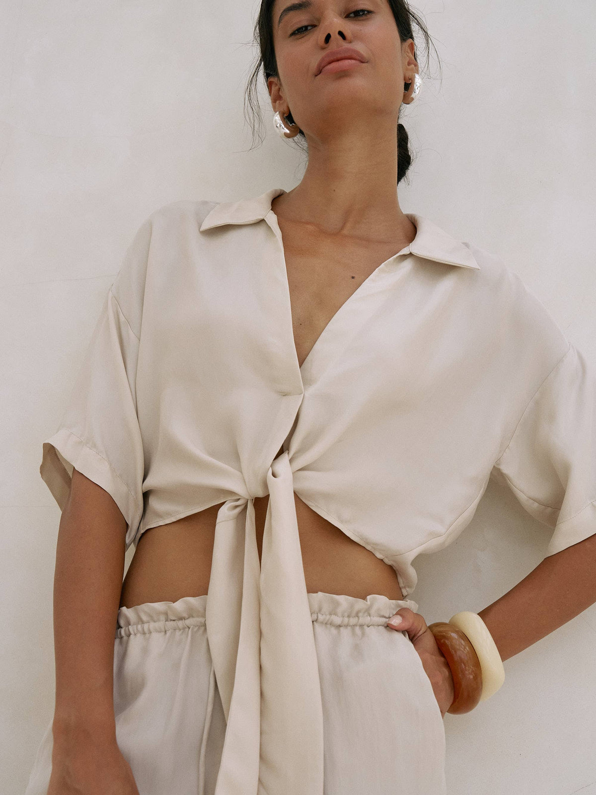The Handloom Lucid Tie Shirt