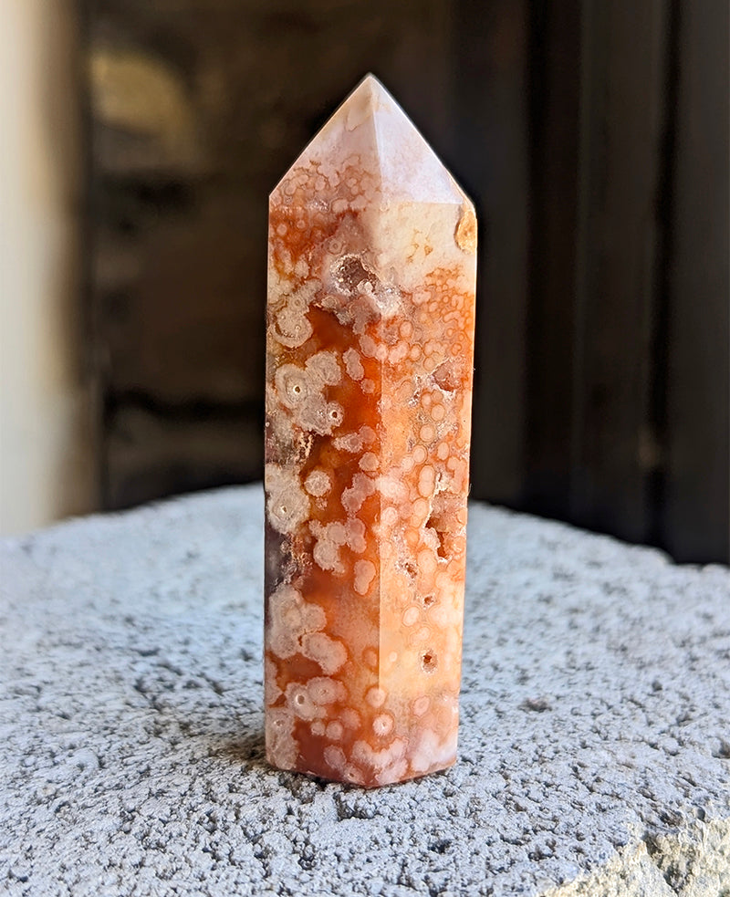 Witch's Way Carnelian Crystal Point