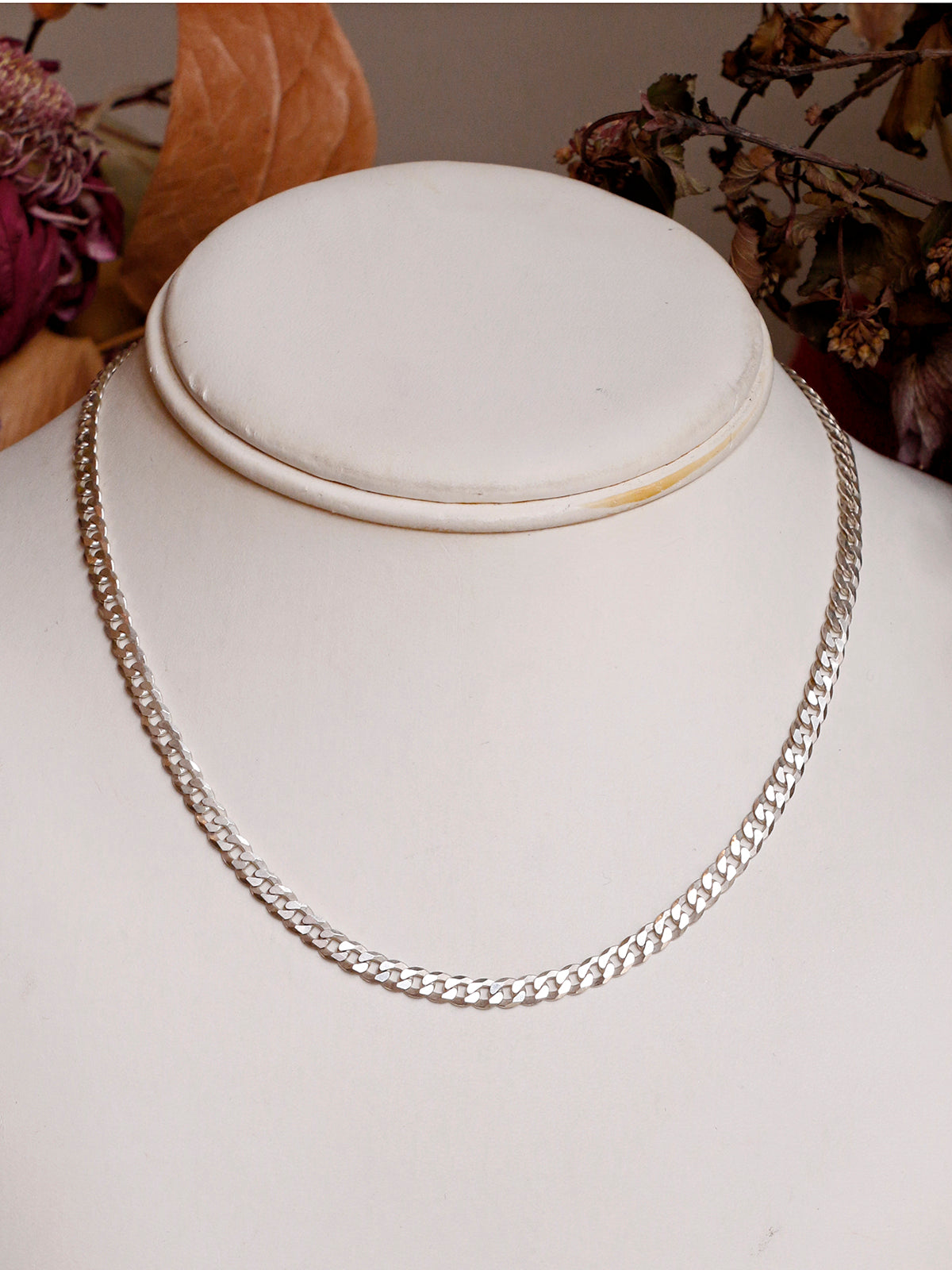 Susan Rifkin Silver Curb Chain Necklace