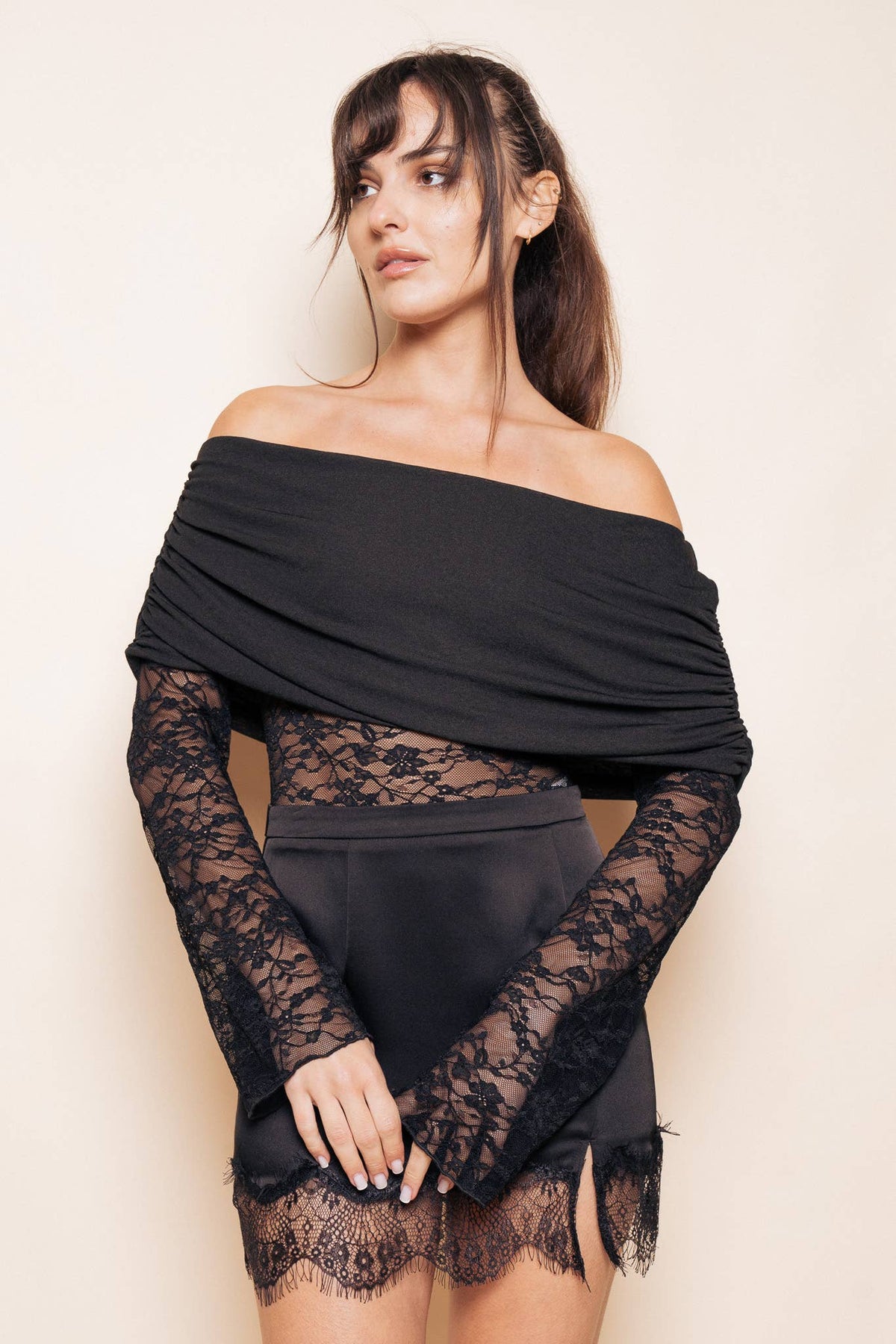 Fore Collection Lace Bodysuit