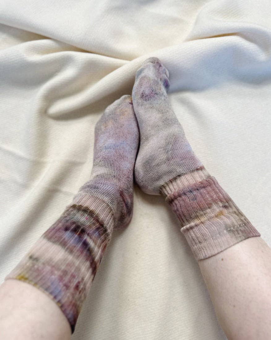 Mira Blackman Hand Dyed Organic Cotton Socks