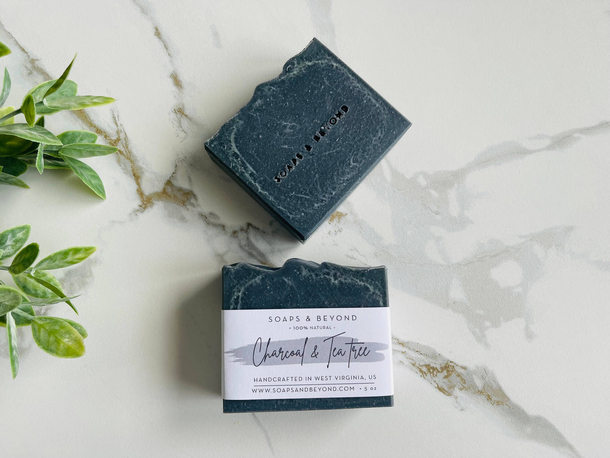 Soap & Beyond Activated Charcoal & Tea tree Soap