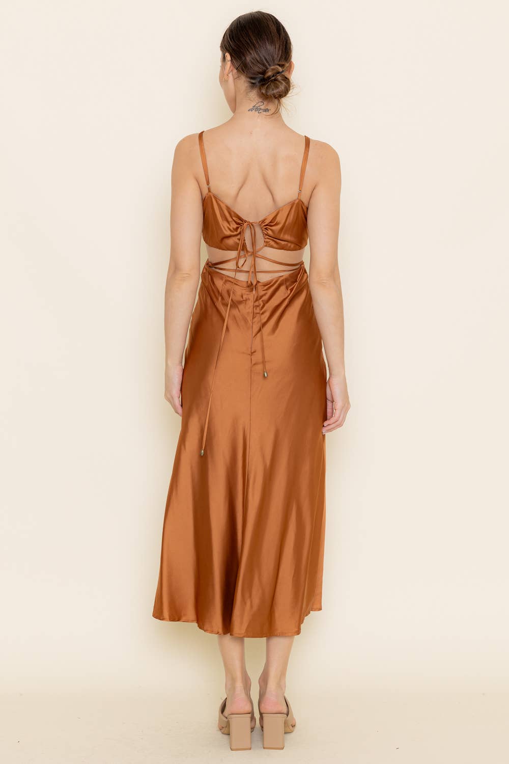 Fore Collection Cut-Out Dress