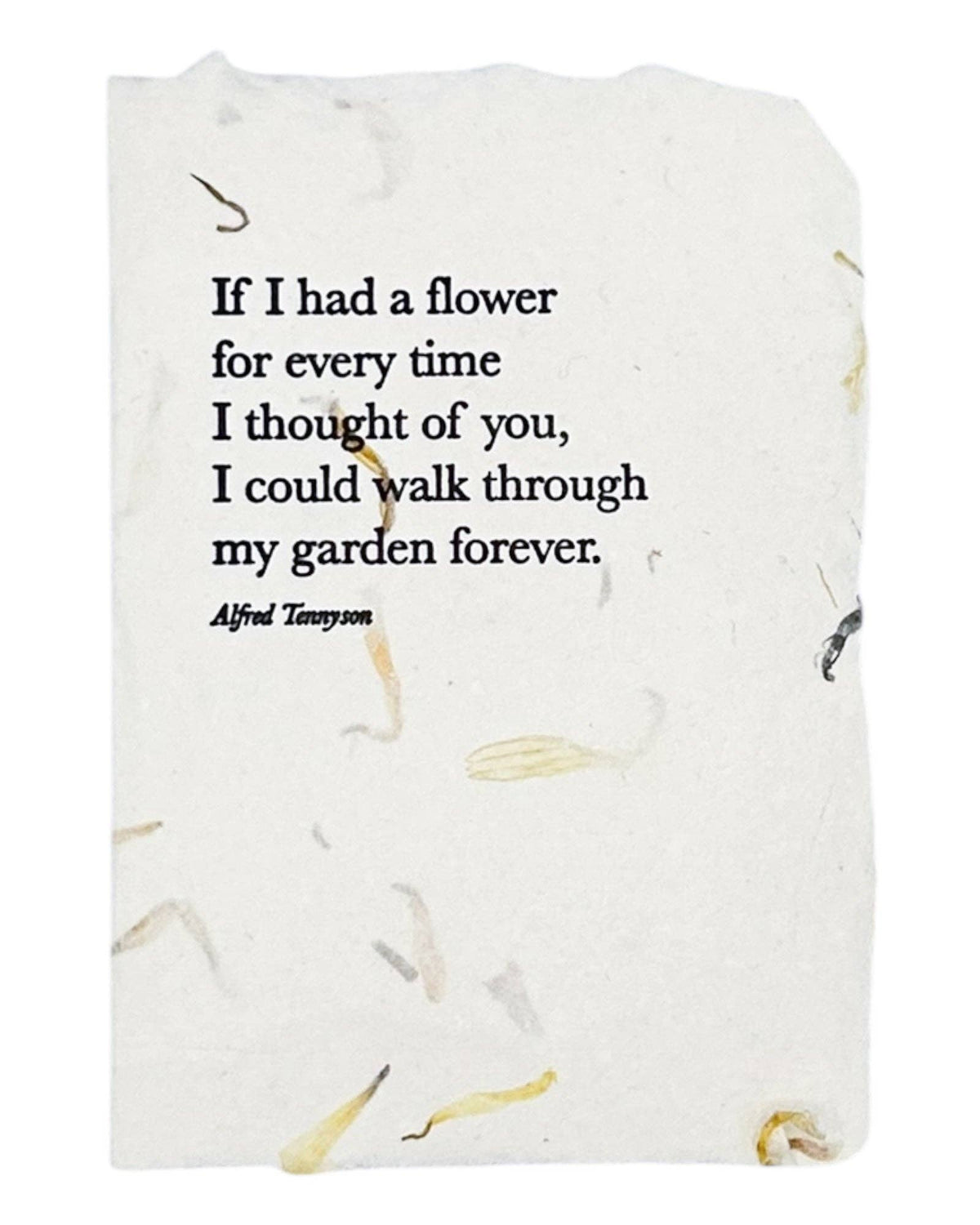 Farmette A Flower For Every Time I Thought Of You Card