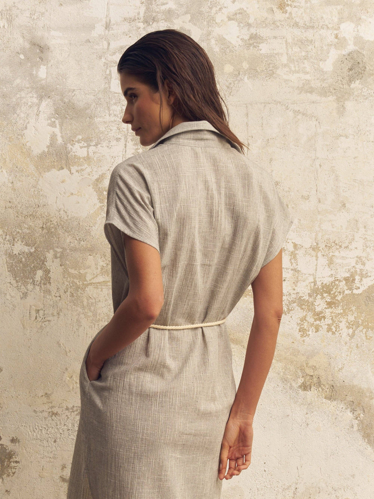 The Handloom Zaya Shirt Dress