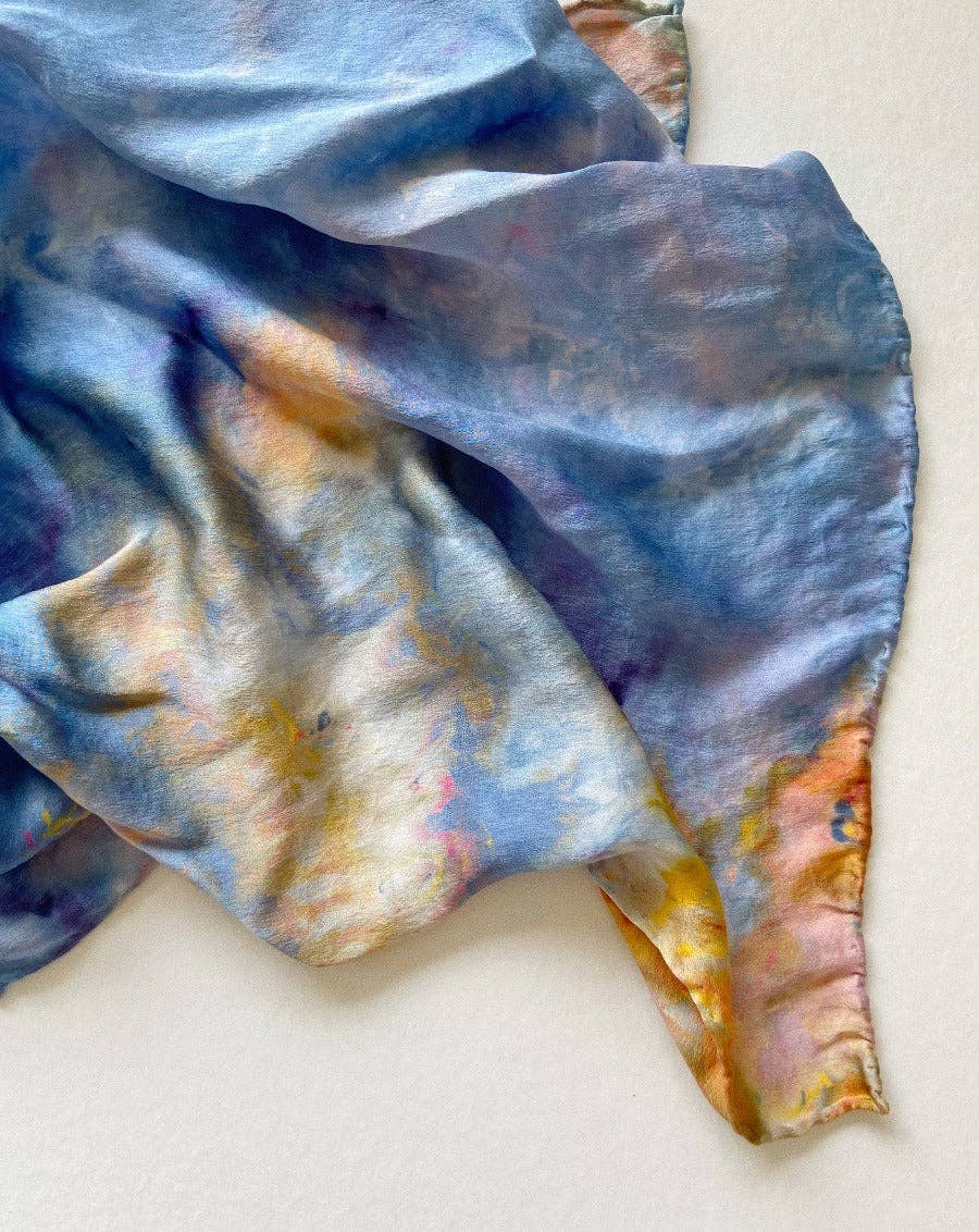 Mira Blackman Hand Dyed Silk Scarf