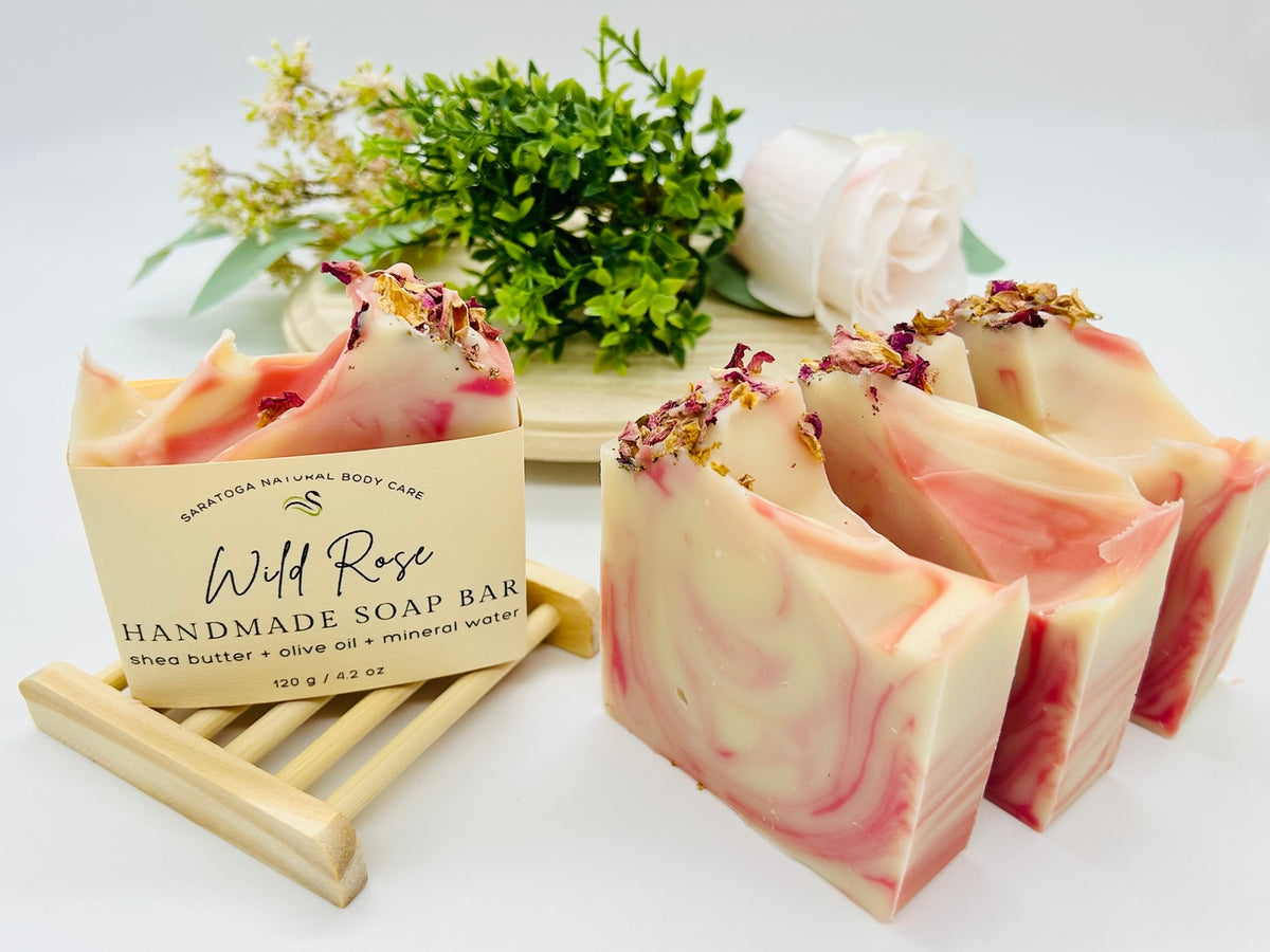 Natural Wild Rose Soap