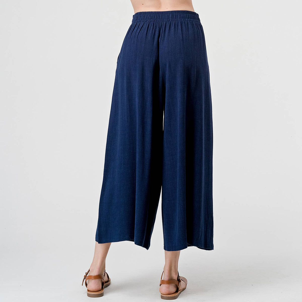 Heimious Culotte Linen Pants