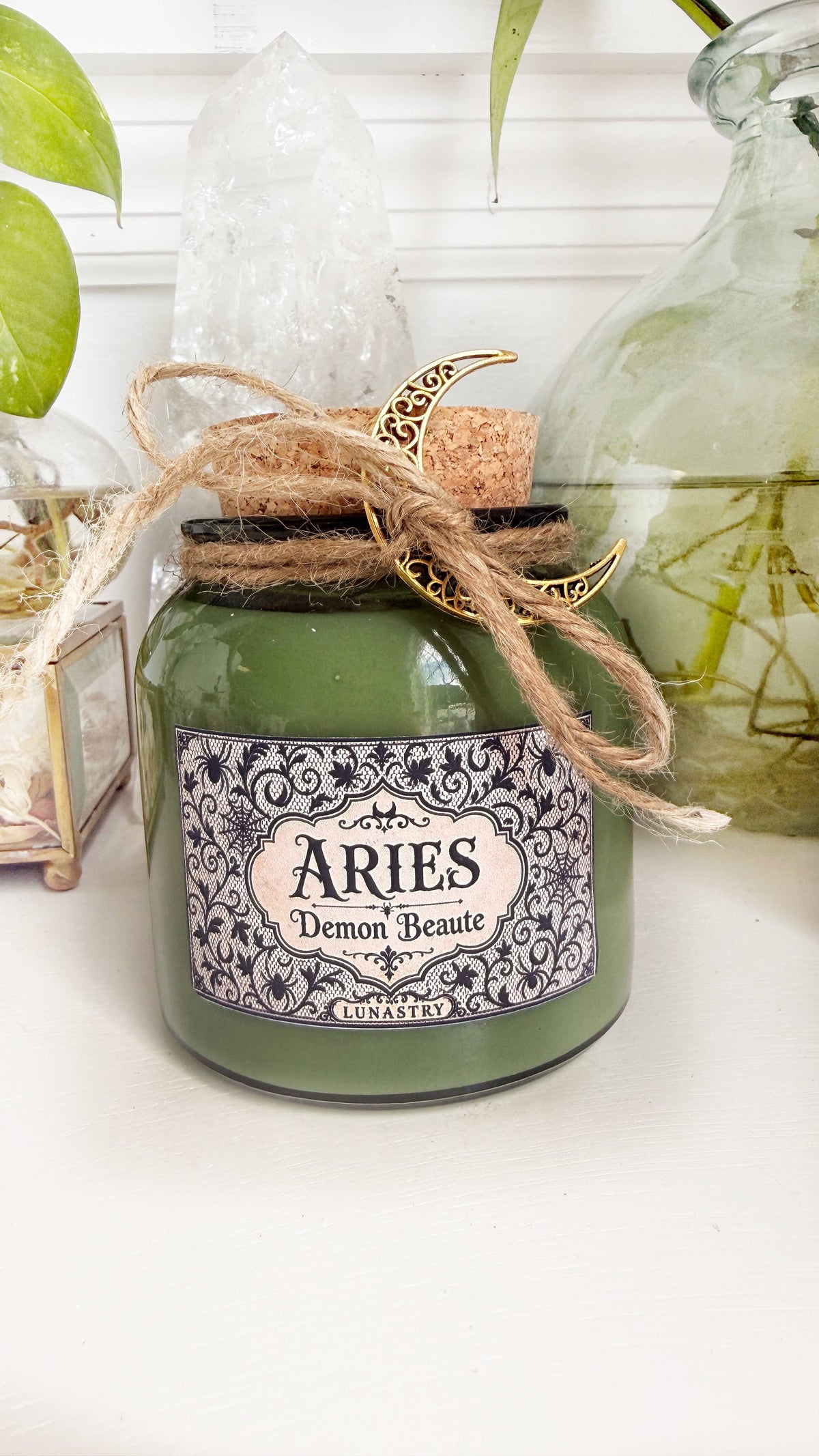 Lunastry Zodiac Halloween Candle