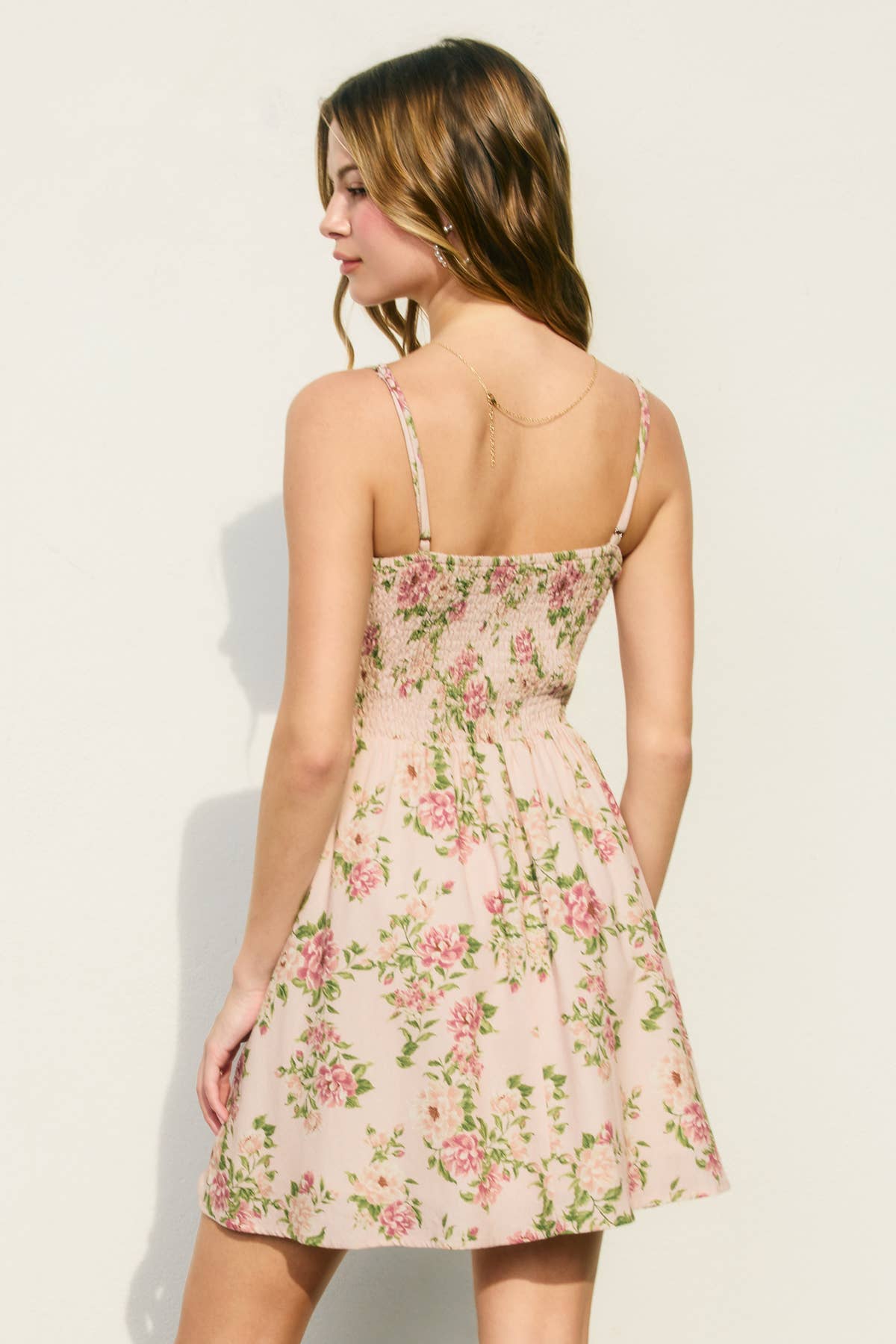 Dress Forum Floral Sweetheart Corset Mini Dress