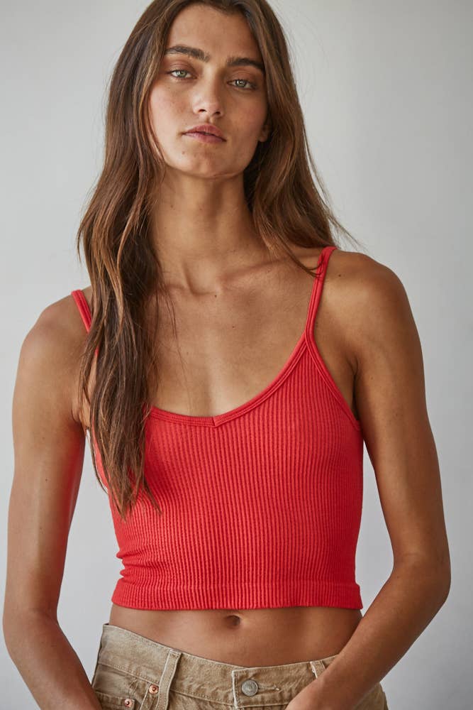 By Together Knit Ribbed Seamless Top