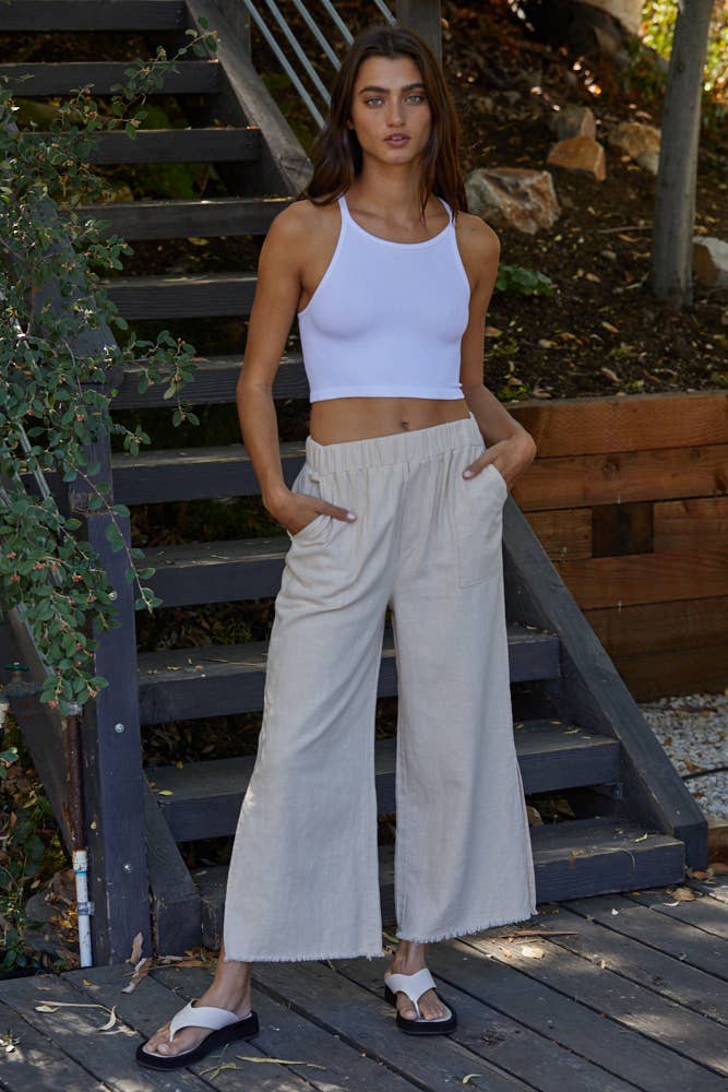 By Together Crop Halter Neck Top