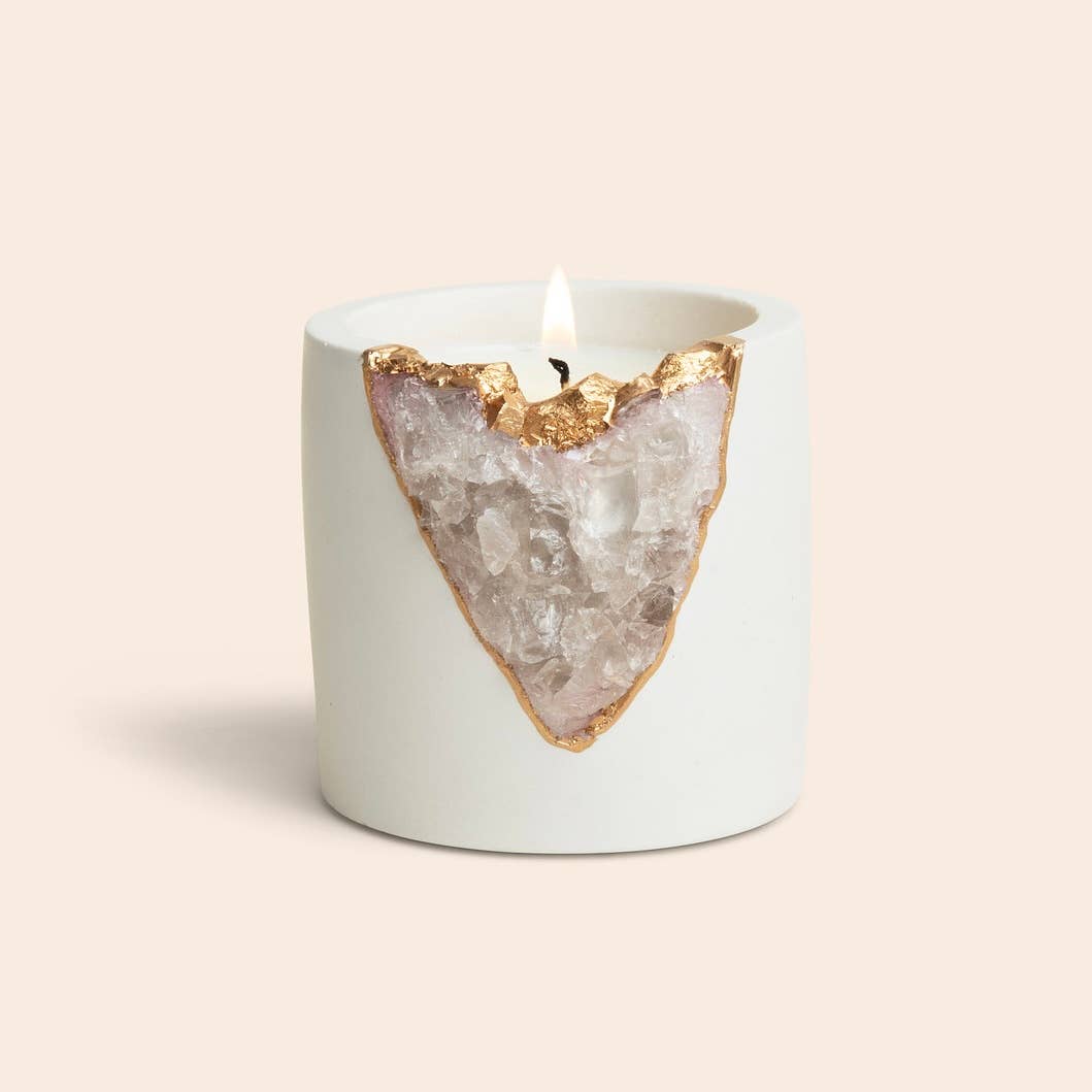 TB Fragrance Sweet Musk Geode Candle