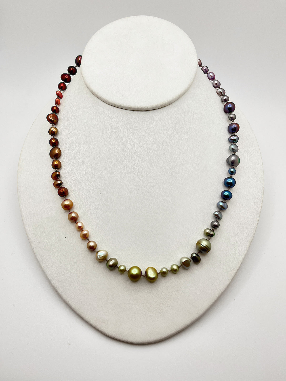 Susan Rifkin Multicolored Pearl Necklace