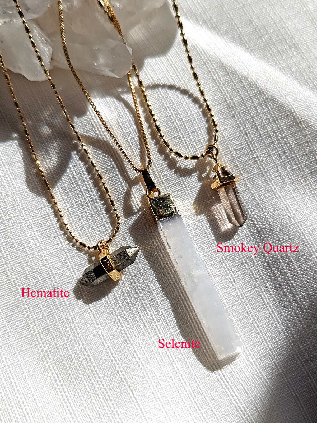Nuance Charm Necklaces | Crystal Pendants