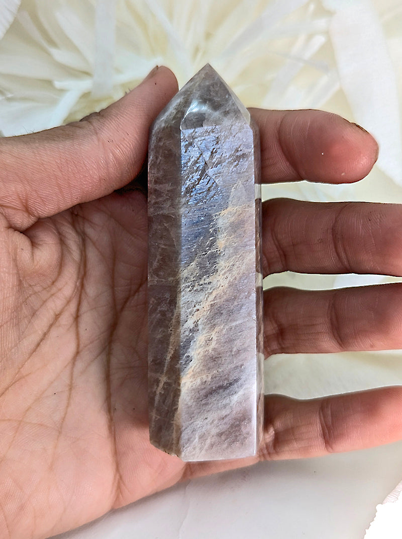 Witch's Way Moonstone Crystal Points