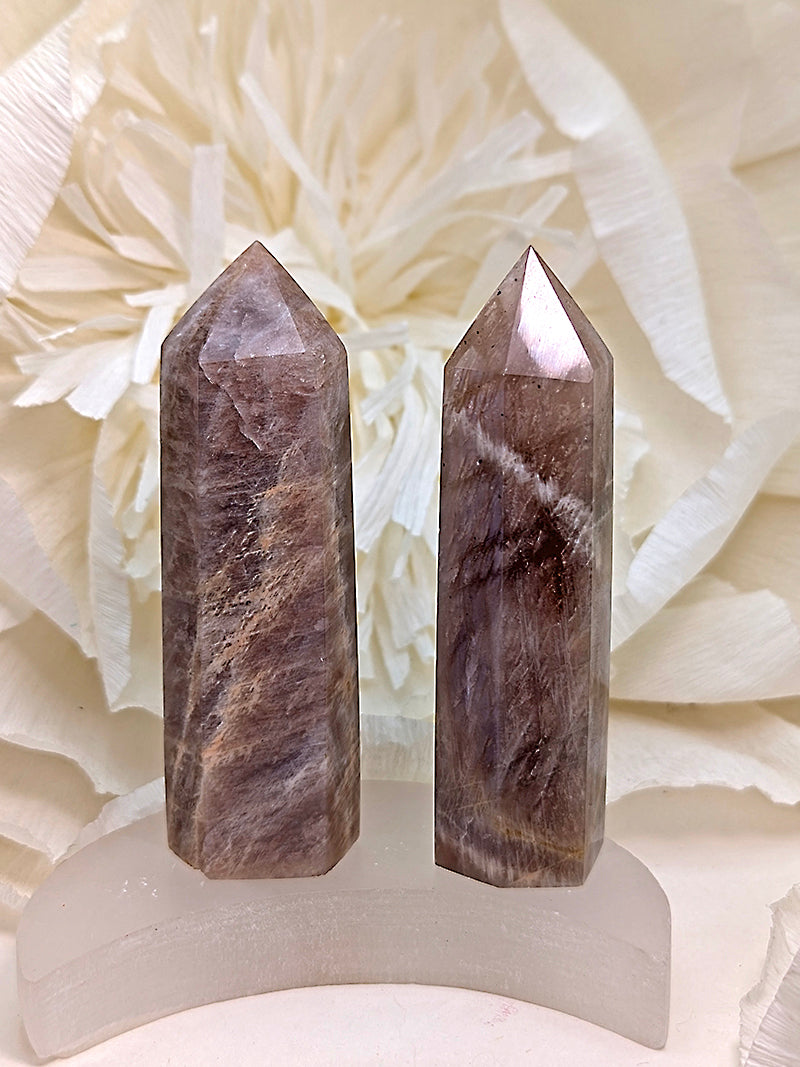 Witch's Way Moonstone Crystal Points