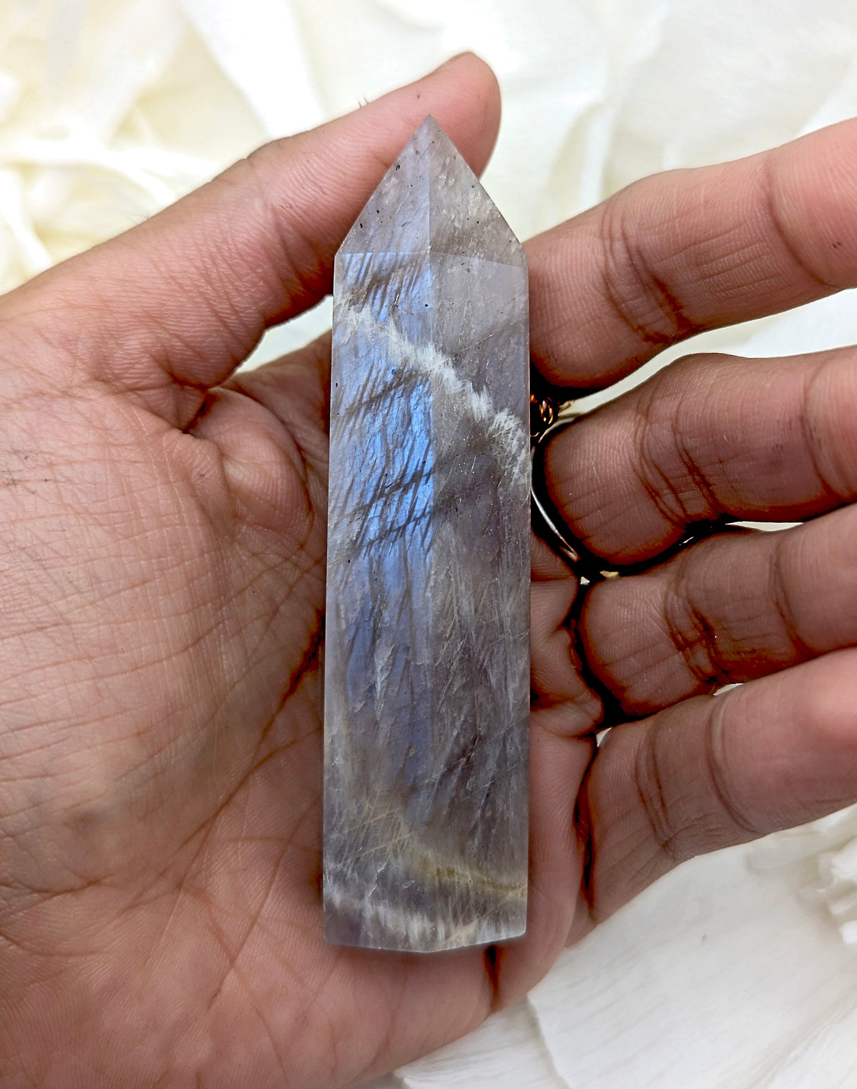 Witch's Way Moonstone Crystal Points