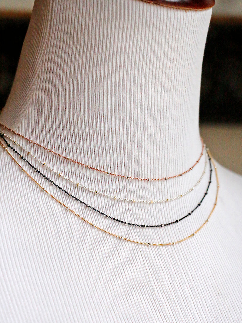 Susan Rifkin Dainty Satellite Chain Necklace | More Color Options!