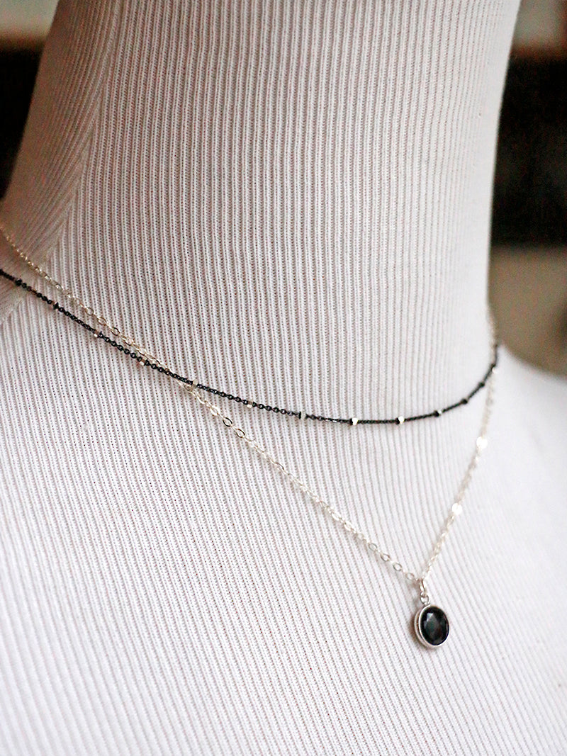 Susan Rifkin Dainty Satellite Chain Necklace | More Color Options!