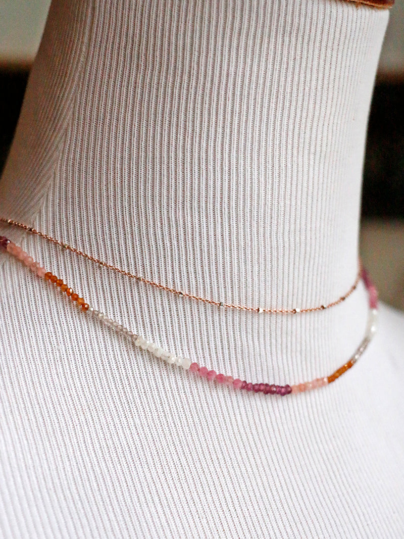 Susan Rifkin Dainty Satellite Chain Necklace | More Color Options!