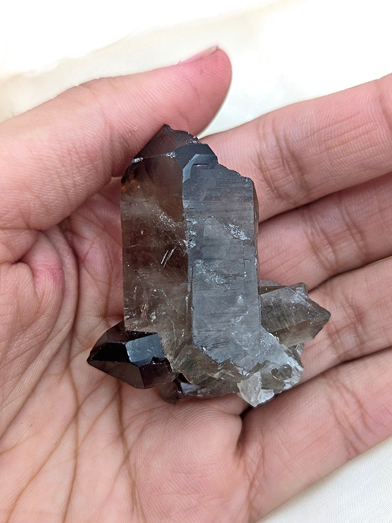 Witch's Way Smoky Quartz Crystal Cluster