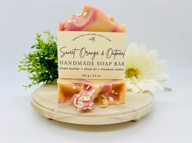 Natural Sweet Orange & Oatmeal Soap