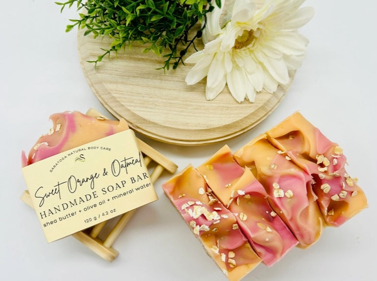 Natural Sweet Orange & Oatmeal Soap