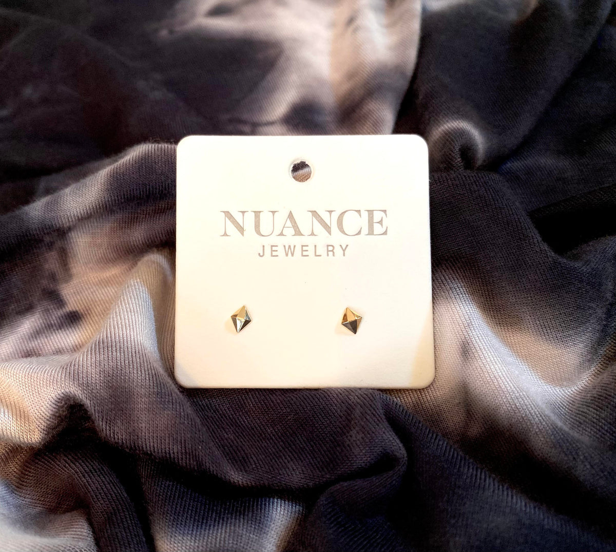 Nuance 14kt Gold Small Icon Studs