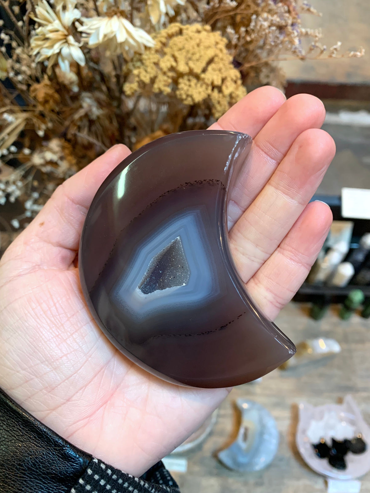 Witch's Way Craft Agate Moon