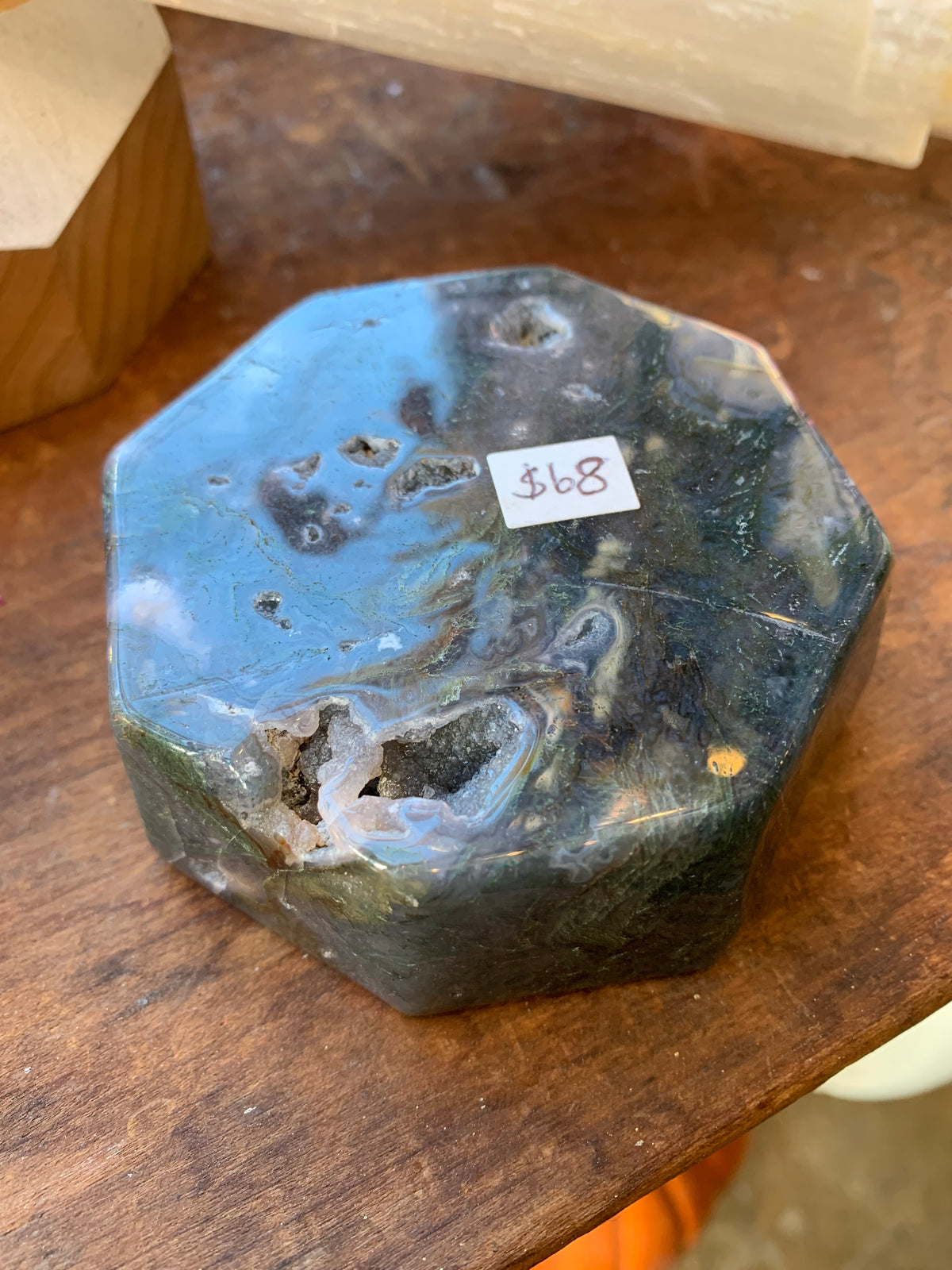 Witch's Way Craft Moss Agate Bowl – TOILE